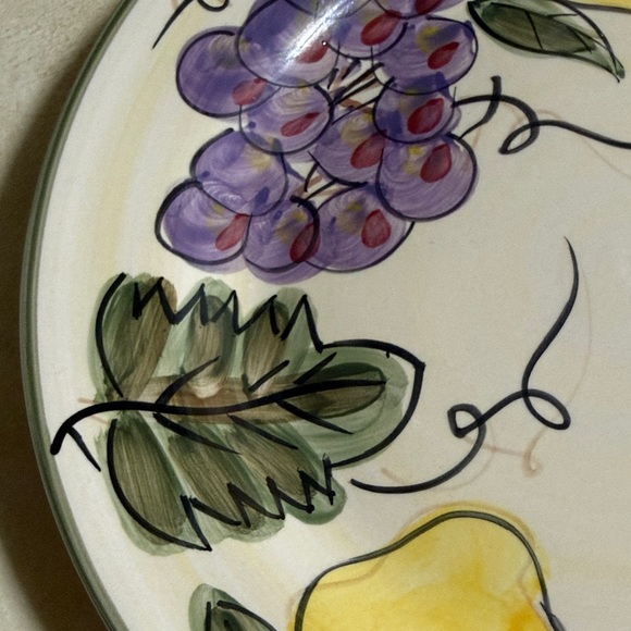Royal Norfolk Retired Tuscan Fruit Dinner Plate - Picture 5 of 6